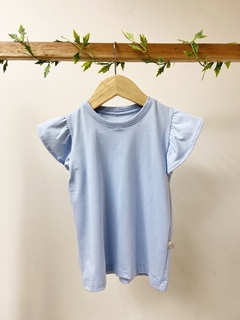 Pronta entrega - Blusa babado Aqua - comprar online