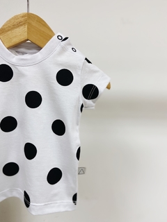 Pronta entrega - Camiseta baby manga curta bolas na internet