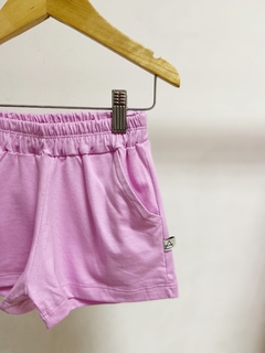 Pronta entrega - shorts bolso lateral ternura na internet