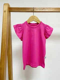 Pronta entrega - Blusa kids babado pitaya - comprar online