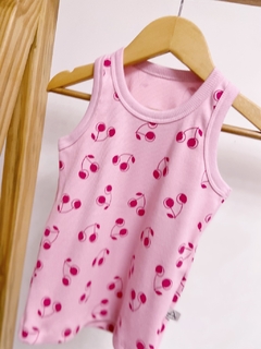 Pronta entrega - Regata kids canelada cherry na internet