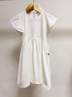 Pronta entrega - Vestido Mullet kids manga babado off - You Boy Kids