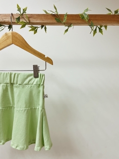 Pronta entrega - Saia babado verde fabula - You Boy Kids