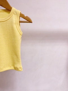 Pronta entrega - regata baby canelado - comprar online