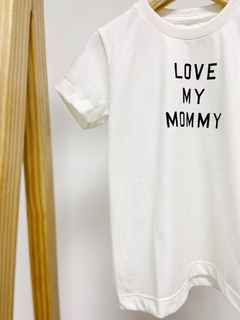 Pronta entrega - Camiseta kids LOVE MY MOMMY - comprar online