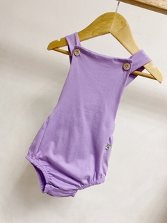 Pronta entrega - Romper baby liso lilac - comprar online
