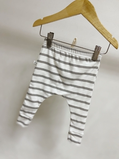 Pronta entrega - calça baby harem listra cinza pedra - loja online