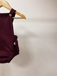 Pronta entrega - Romper baby liso vinho na internet