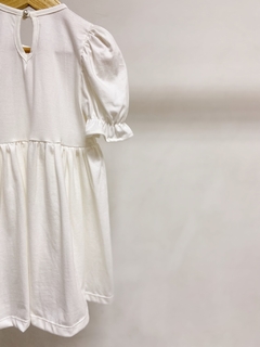 Imagem do Pronta entrega - Vestido Mullet kids manga princesa off