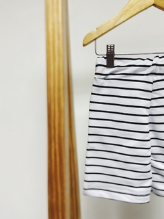 Pronta entrega - Bermuda Jogger kids Estampa listras - loja online