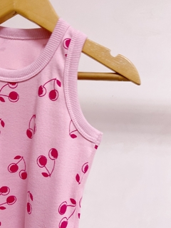 Pronta entrega - Regata kids canelada cherry - You Boy Kids