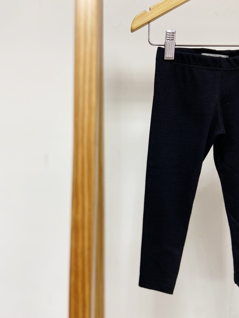 Pronta entrega - Legging kids canelado preto