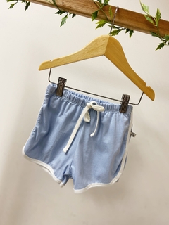 Pronta entrega - Shorts boxer retrô Aqua na internet