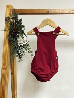 Pronta entrega - Romper baby marsala - comprar online
