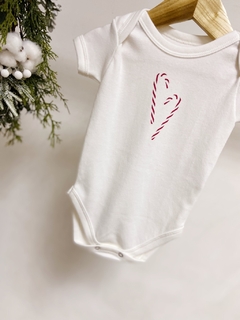 Pronta entrega - Body manga curta off bengalinha coração marsala - comprar online