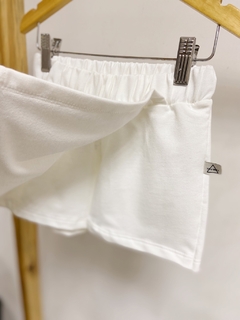 Pronta entrega - Shorts saia kids moletinho off - comprar online
