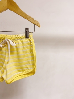 Pronta entrega - shorts boxer kids yellow Stripes na internet
