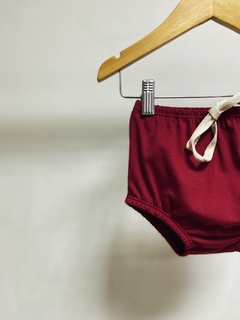 Pronta entrega - bloomer marsala - loja online