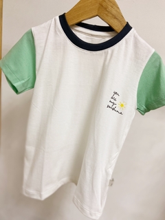 Pronta entrega - Camiseta kids manga curta you are my sunshine sol em relevo na internet