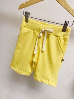 Pronta entrega - bermuda jogger moletinho