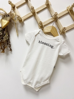 Pronta entrega - Body manga curta Blessing Off