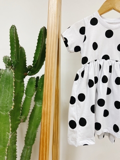 Pronta entrega - Vestido mullet kids manga curta estampado bolas - You Boy Kids