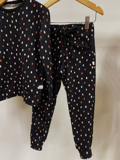 Pronta entrega - Conjunto kids Calça Jogger + casaco gotas - loja online