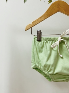 Pronta entrega - Bloomer cadarço cru verde fabula na internet