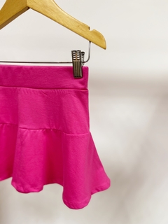 Pronta entrega - Saia kids babado pitaya na internet