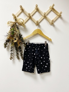 Pronta entrega - Bermuda Jogger moletinho Estrelinhas - comprar online