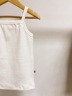 Pronta entrega - regata alça kids canelada off