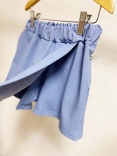 Pronta entrega - Shorts saia kids denim - You Boy Kids