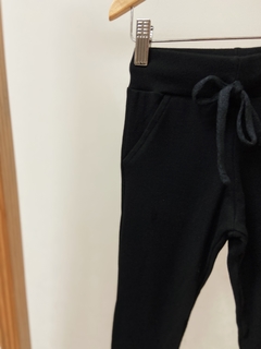 Pronta entrega - Calça jogger baby canelada Preta - You Boy Kids