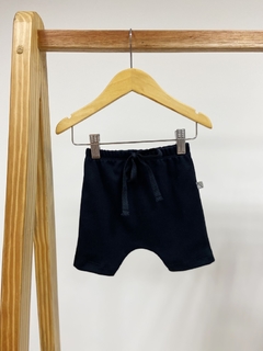 Pronta entrega - Bermuda baby harem liso basics preta na internet
