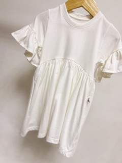 Pronta entrega - Vestido Mullet manga curta babado off - You Boy Kids