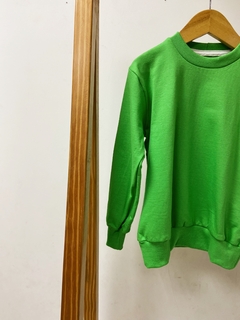 Pronta Entrega - Casaco moletinho tradicional hortelã - comprar online