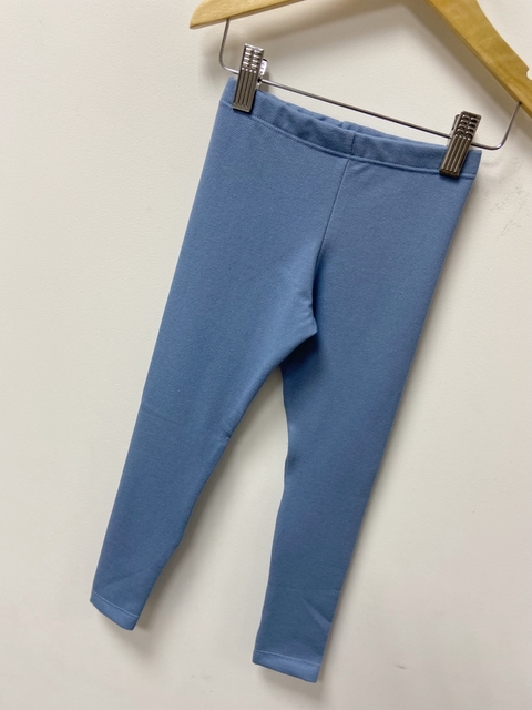 PRONTA ENTREGA - Legging Kids com elastano azul denim