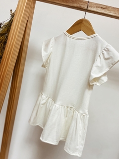 Imagem do pronta entrega - Bata babado liso basics off