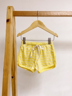 Imagem do Pronta entrega - shorts boxer kids yellow Stripes