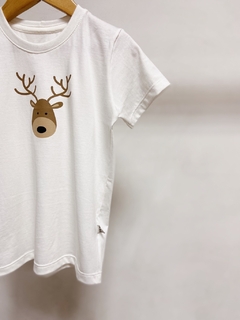 Pronta entrega - Camiseta kids off manga curta rena - loja online