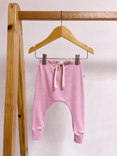 Pronta entrega - calça baby harem canelado