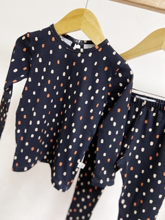 Pronta entrega - Conjunto blusa slim + legging kids estamparia digital - comprar online