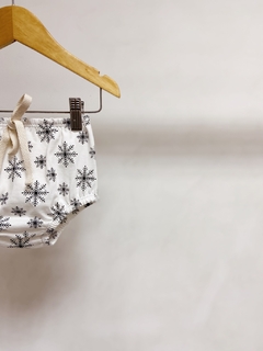 Pronta entrega - Bloomer off flocos de neve preto na internet