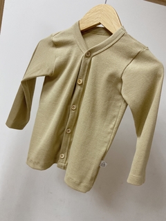 PRONTA ENTREGA - CARDIGAN Kids CANELADO areia - comprar online