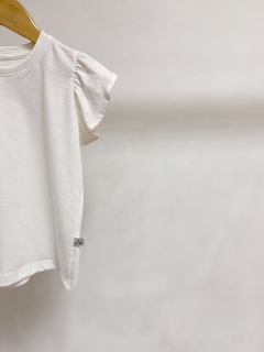 Pronta entrega - blusa babado off picueta tutti-frutti - comprar online