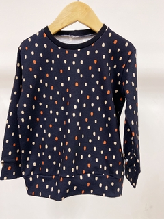 Pronta entrega - Casaco moletinho kids gotas na internet