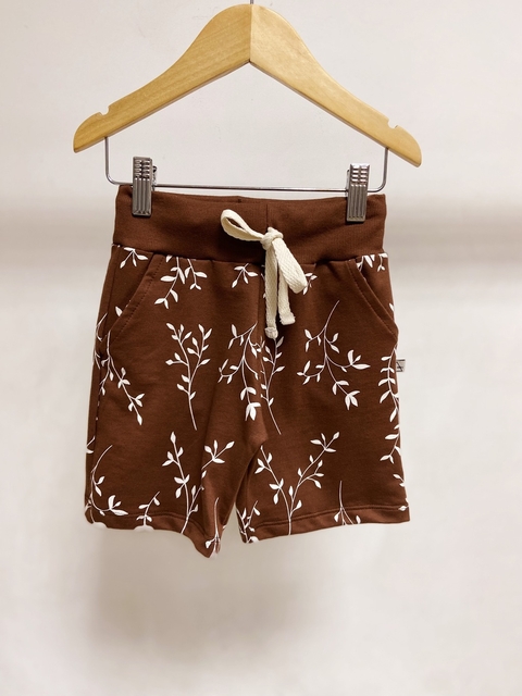 Pronta entrega - Bermuda Jogger kids arabesco