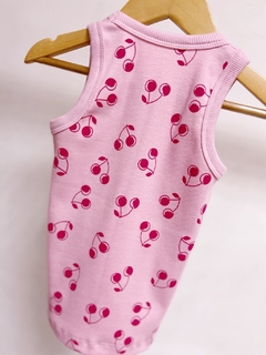 Pronta entrega - Regata kids canelada cherry - loja online