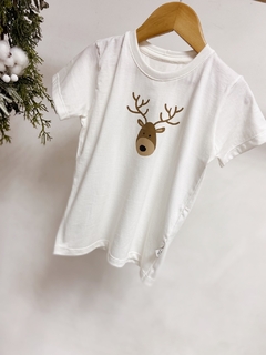 Pronta entrega - Camiseta kids off manga curta rena - comprar online