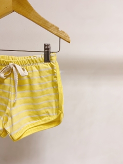 Pronta entrega - shorts boxer kids yellow Stripes - comprar online